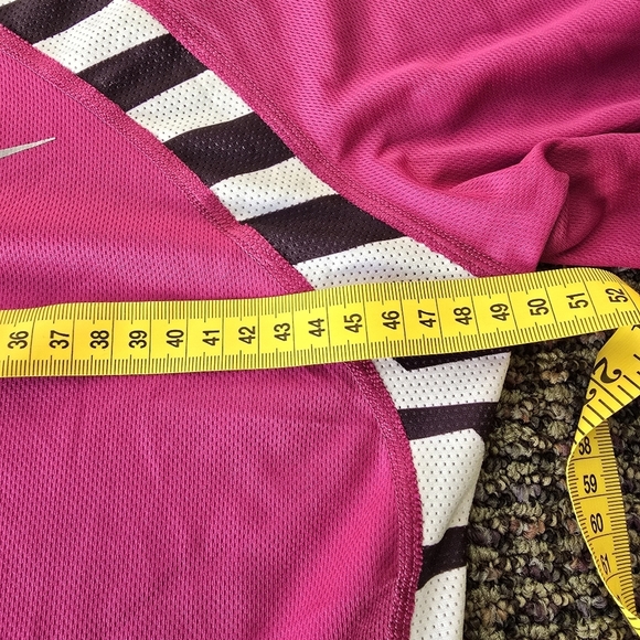 Nike Women's Fuchsia and Neon Long Sleeve Jersey - Picture 7 of 8
